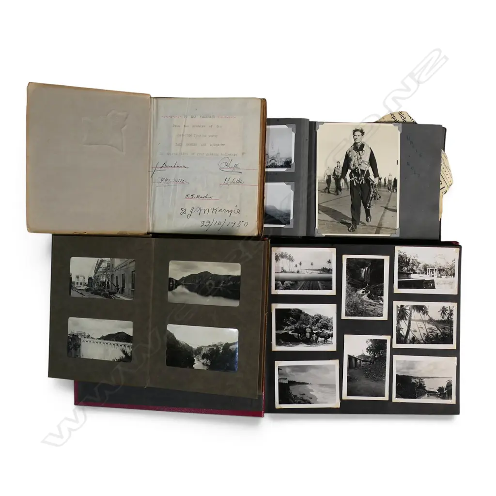 FOUR EARLY-MID 20thC PHOTOGRAPH ALBUMS Image 1++